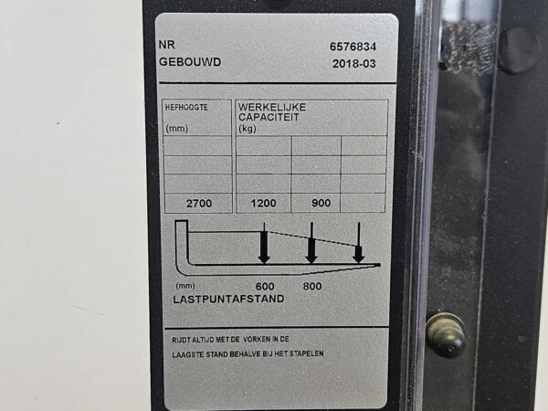 BT SWE120 - Stapelaar Elektro - Afbeelding 8