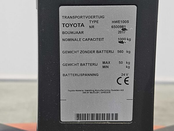 BT HWE100S - Stapelaar Elektro - Afbeelding 6