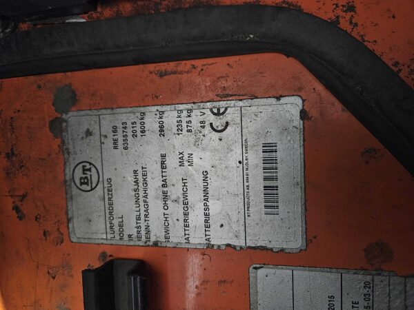 TOYOTA RRE160 - Reachtruck - Afbeelding 5