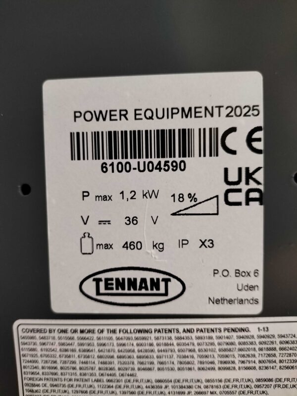 TENNANT 6100 - Veegmachine - Afbeelding 4