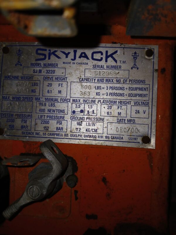 SKYJACK SJ111-3220 - Hoogwerker