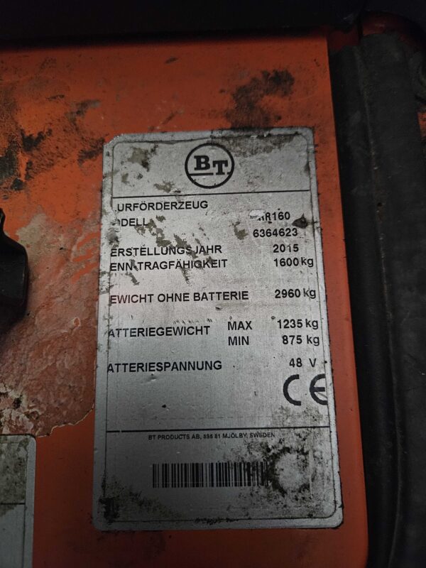 TOYOTA RRE160 - Reachtruck - Afbeelding 4